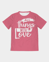 All Things With Love Kids Tee