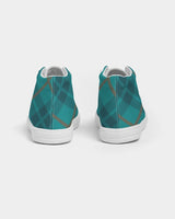 Ocean Plaids Kids Sneakers