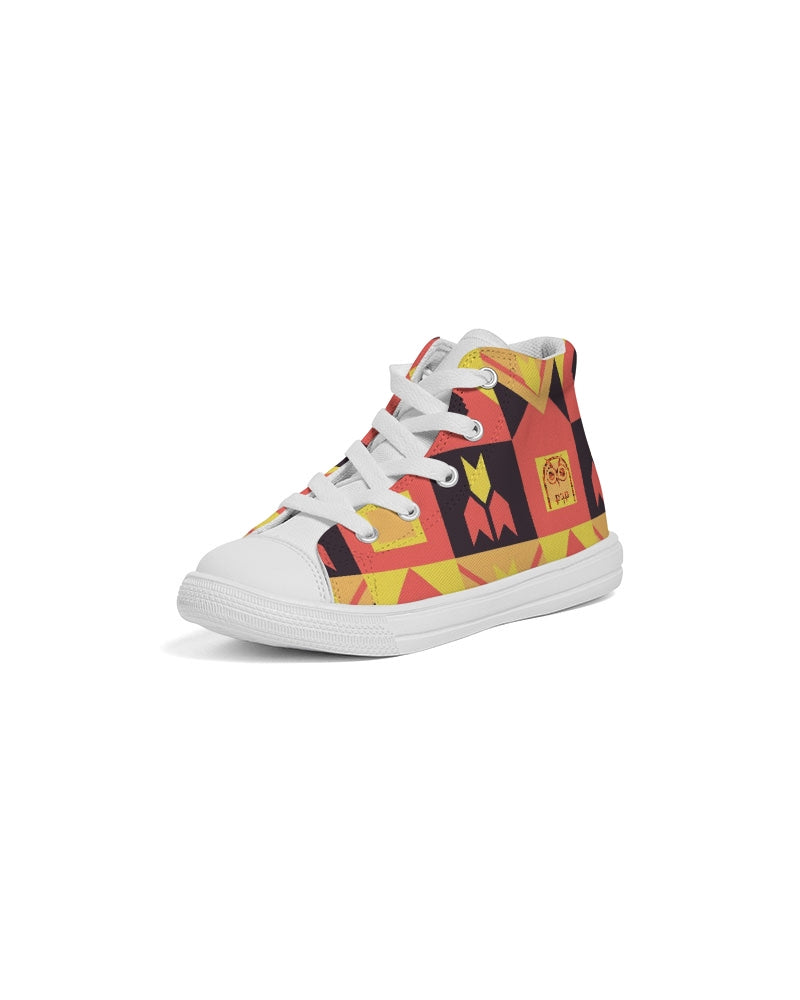 We Rise Kente Kids Sneakers