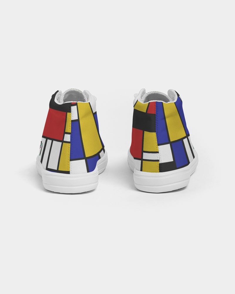 Geo Colorblock Kids Sneakers