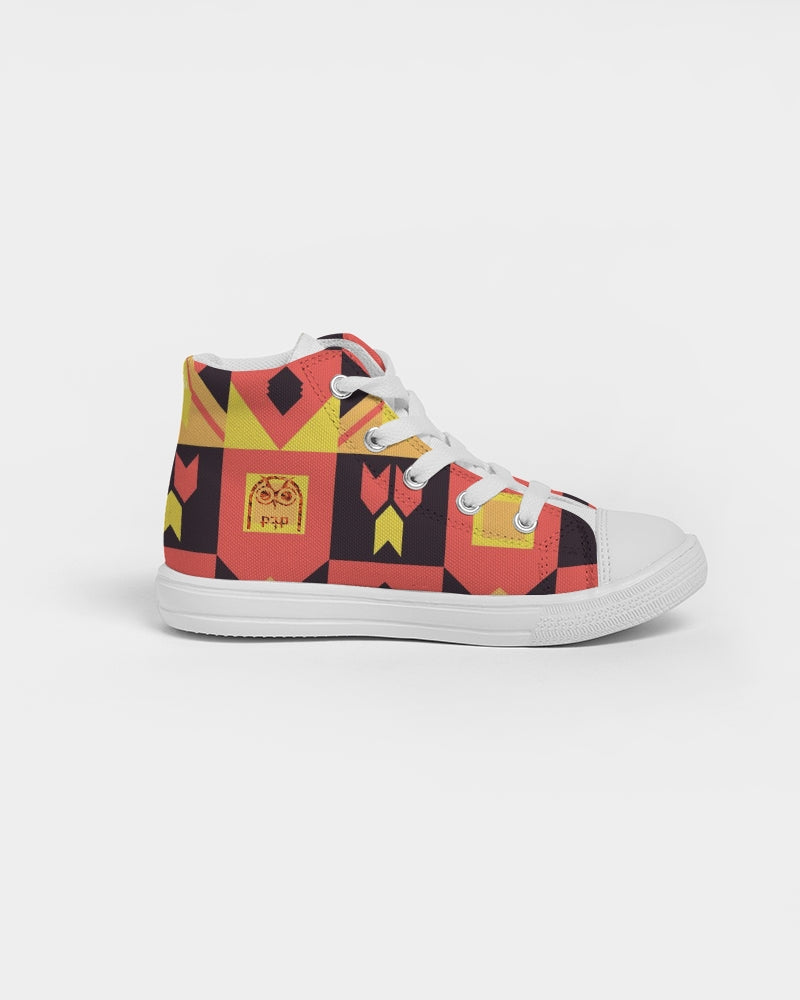 We Rise Kente Kids Sneakers