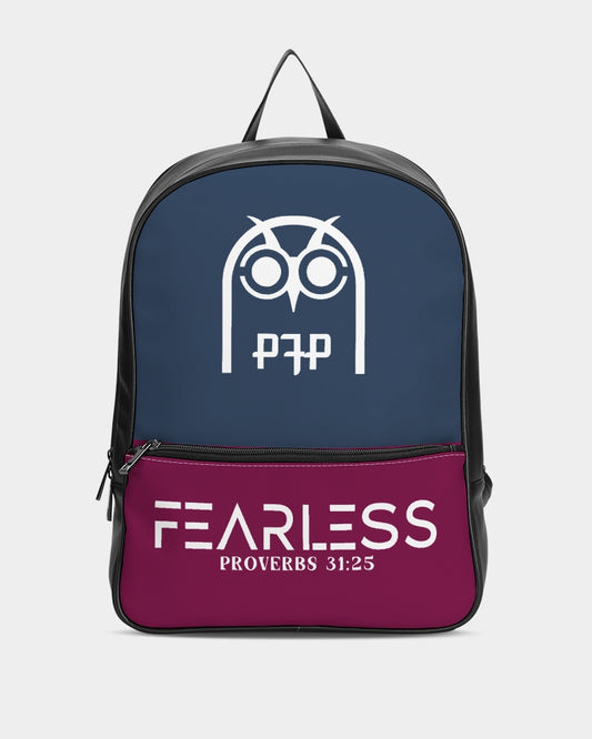 Fearless Faux Leather Backpack