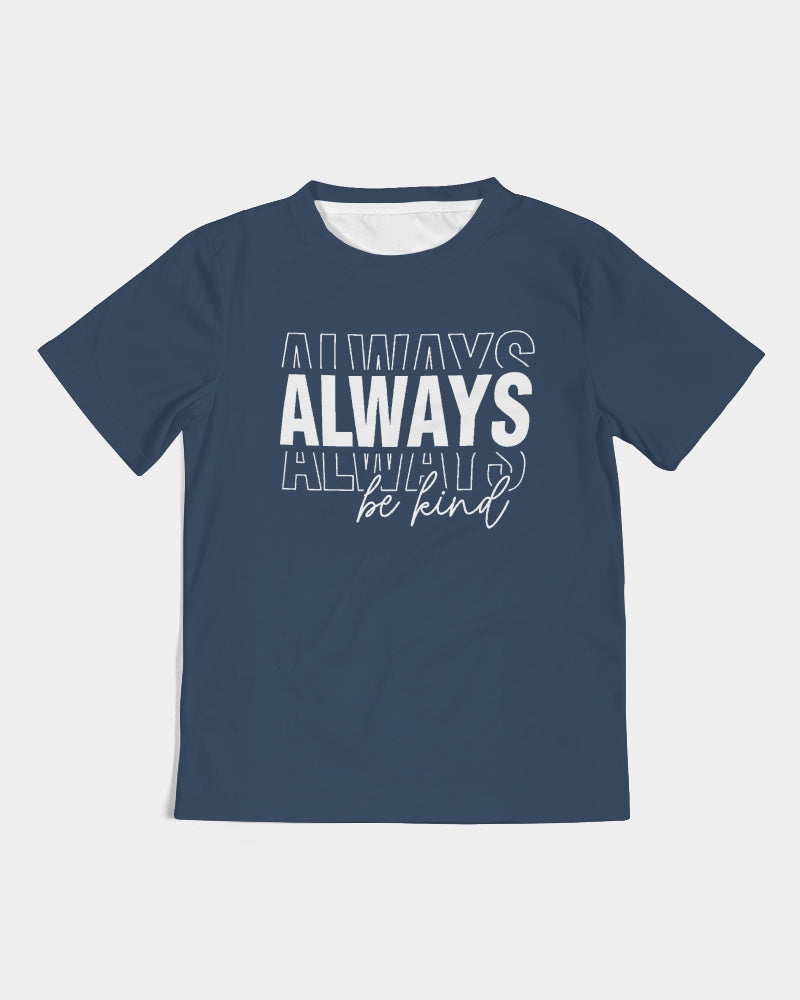 Navy Be Kind Kids Tee